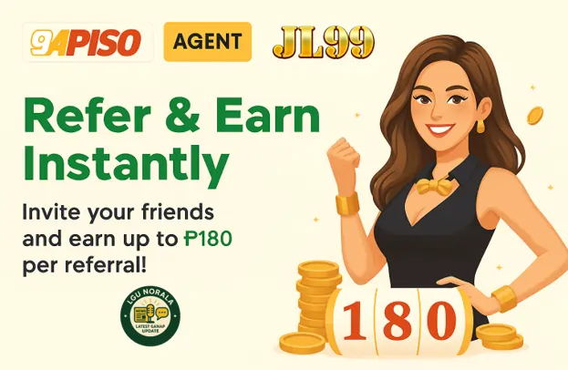 refer & earn instantly upto 180 pesos