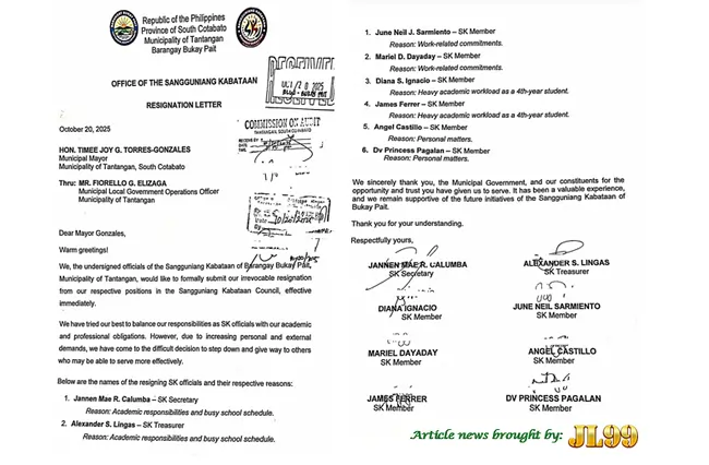 SK Bukay Pait Resignation