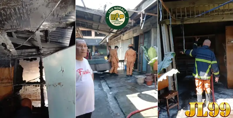 sunog sa palengke ng Norala