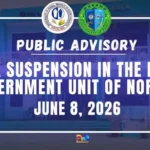 Home 1 LGU Norala Suspendido Kasunod ng Lindol