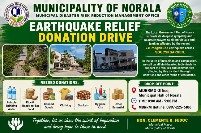 Home 17 Norala Earthquake Relief Donation Drive